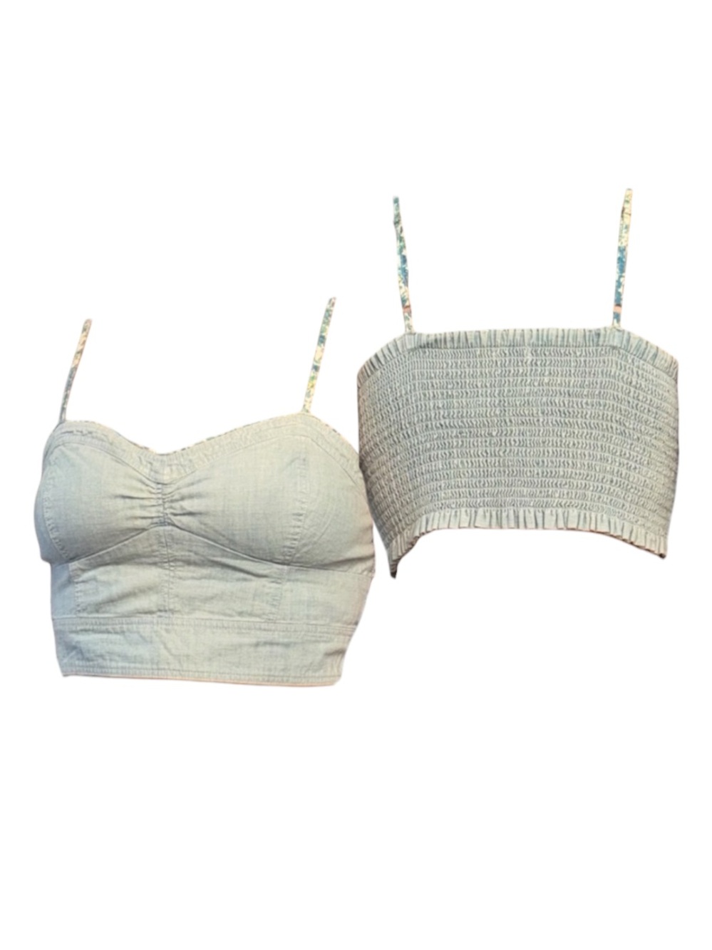 Denim Crop Top